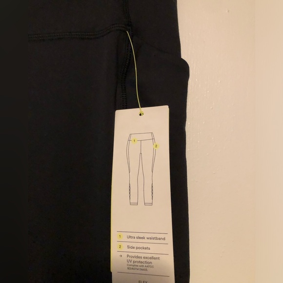 NWT Women’s Black High-Rise Leggings - Picture 2 of 5
